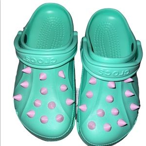 Brand new custom crocs